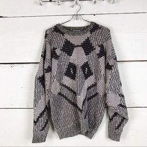 vintage sweater fall grandpa sweater